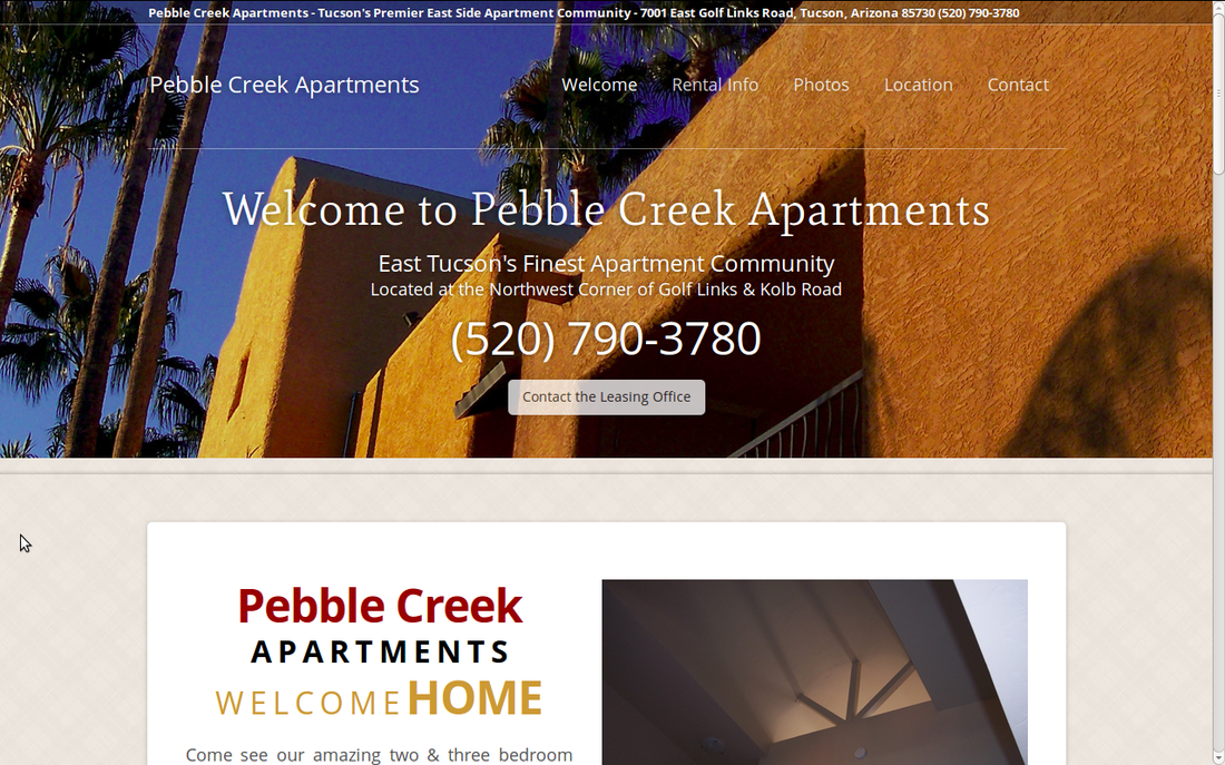 Website Design Sierra Vista Az Apartments
